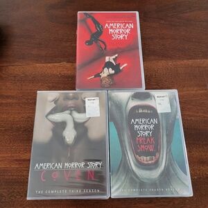 American Horror Story Seasons 1,3, And 4 DVD Lot